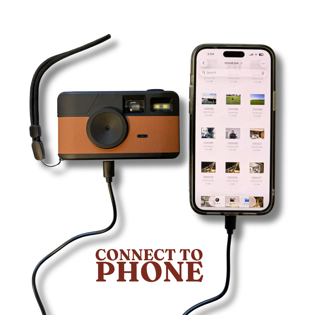 Screenless Digital Camera
