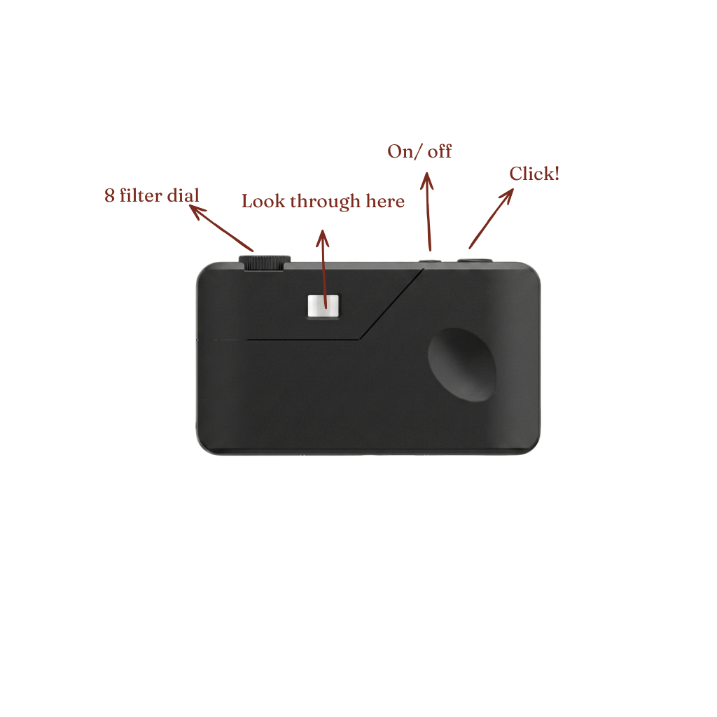 Screenless Digital Camera